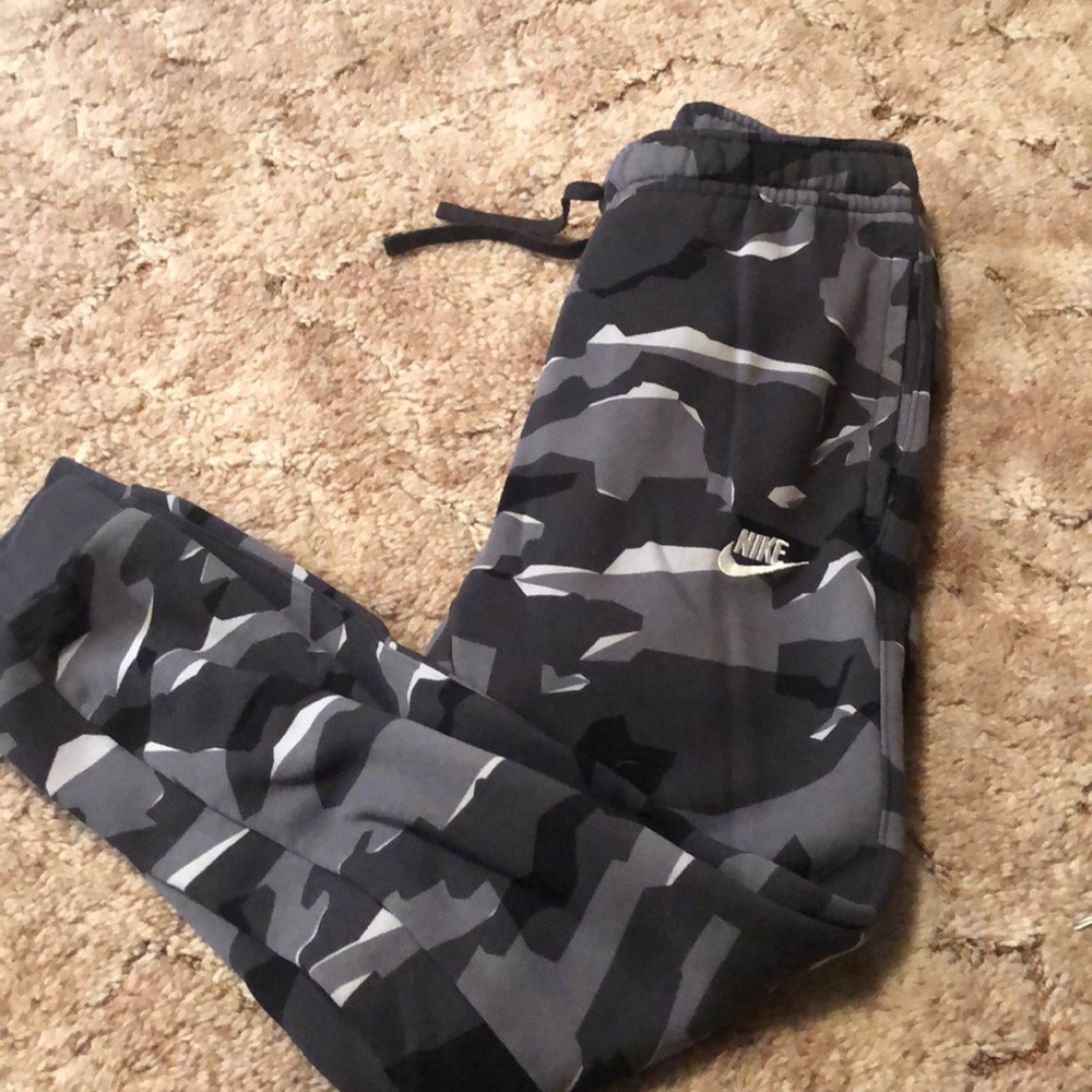 Mens camo nike joggers